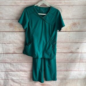 Cherokee V-Neck Scrub Top & Bottoms
